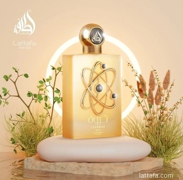 Perfume Lattafa Tharwah Gold Eau De Parfum Feminino 100Ml